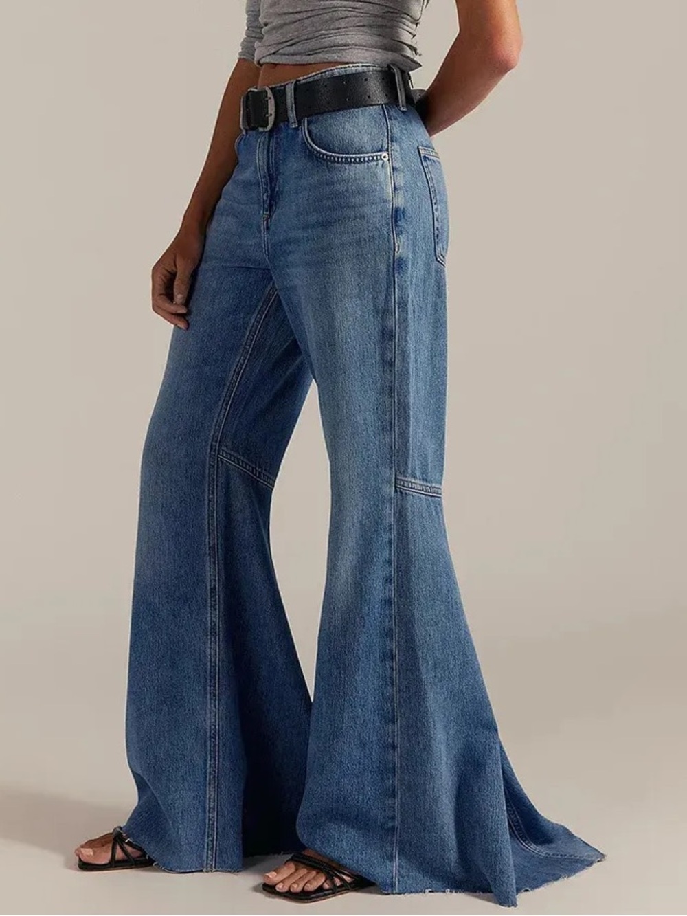 Free People Live Wire Flare Jeans